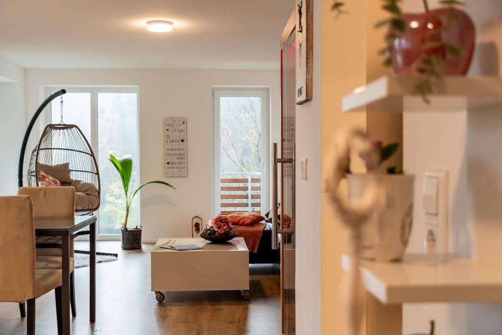 Apartamento Fewo Mit Whirlpool, Sauna & Schwarzwaldblick Hausach Exterior foto